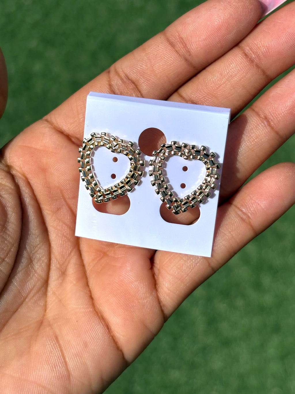 Heart earrings