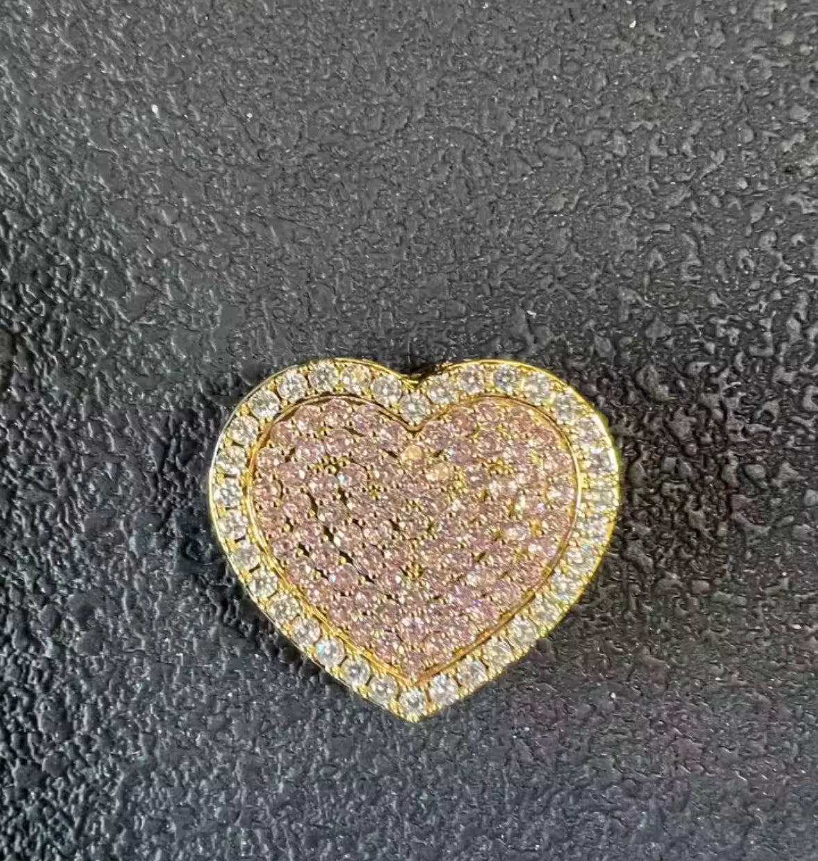 Heart slider pendant